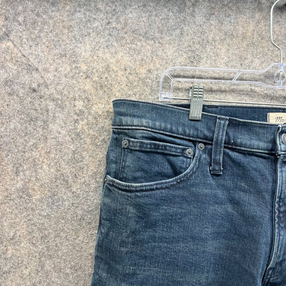 Madewell Jeans Men 38x30 Adult Blue Denim Casual Cotton Straight Fit Outdoors - Picture 7 of 11